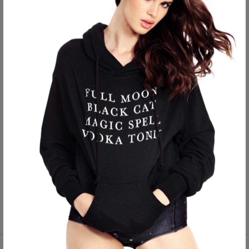 ISO Wildfox Full Moon Black Cat shirt